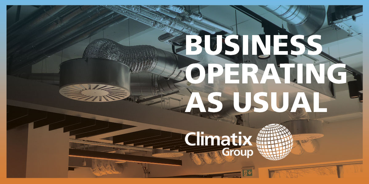 Climatix ‘Operating Business As Usual'